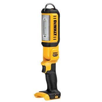 DEWALT DCL050 Hand Held Area Light, LED Lamp, 101 to 500, 22 hr Run Time, Black/Yellow