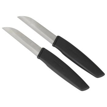 Goodcook 20333 Paring Knife, Stainless Steel Blade, TPR Handle, Black Handle