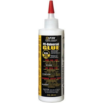 Protective Coating PC-Universal Glue 808085 Glue, White, 8 oz, Bottle