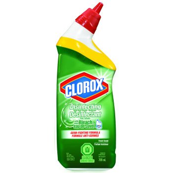 Clorox 01007 Toilet Bowl Cleaner, 709 mL, Liquid, Fresh