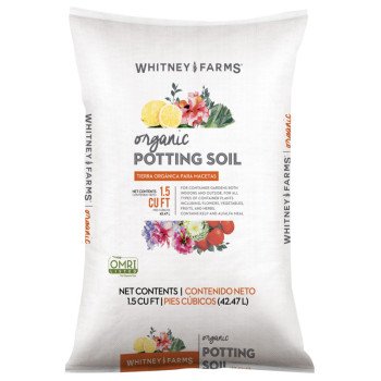 Whitney Farms 10101-71603 Organic Potting Soil, 1.5 cu-ft Bag