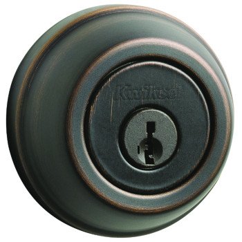 Kwikset 780-11P Deadbolt, Venetian Bronze, SmartKey Keyway