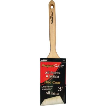 Linzer WC 2140-3 Paint Brush, 3 in W, 3-1/4 in L Bristle, Polyester Bristle, Sash Handle