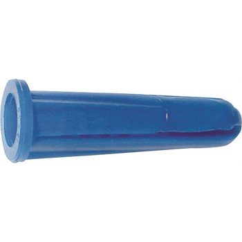 Midwest Fastener 04286 Conical Anchor, #8-10 Thread, 7/8 in L, Plastic