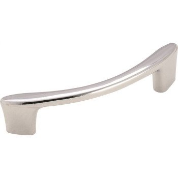 Amerock BP341526 Cabinet Pull, 3-1/2 in L Handle, 15/16 in H Handle, 7/8 in Projection, Zinc, Polished Chrome