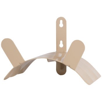 Landscapers Select HH-691 Hose Hanger, 125 ft Capacity, Steel, Tan, Powder-Coated, Wall Mounting