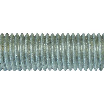 PFC TR-1011 Threaded Rod, 1/2-13 in Thread, 3 ft L, A Grade, Carbon Steel, Galvanized, NC Thread