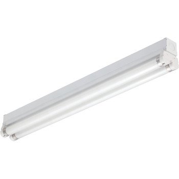 Lithonia Lighting MNS8225120RE Mini Strip Light, 120 V, 25 W, 2-Lamp, Fluorescent Lamp