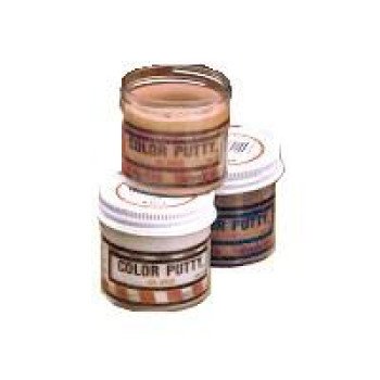 Color Putty 102 Wood Filler, Color Putty, Mild, Natural, 3.68 oz, Jar