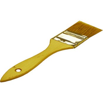 Wooster F5117-2-1/2 Paint Brush, 2-1/2 in W, 1-11/16 in L Bristle, China Bristle, Plain-Grip Handle