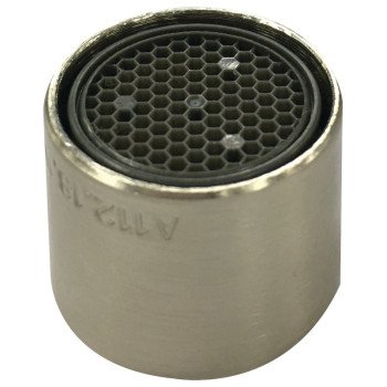 Boston Harbor A500267NNP-55-P Faucet Aerator Female, 55/64 in Female, Plastic, Brushed Nickel