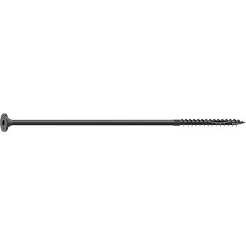 Camo 0366270 Structural Screw, 5/16 in Thread, 10 in L, Flat Head, Star Drive, Sharp Point, PROTECH Ultra 4 Coated, 10