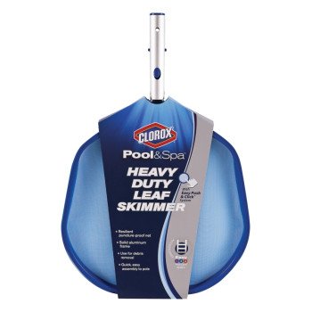 Clorox POOL & Spa 94200CLX Leaf Skimmer, Aluminum Frame