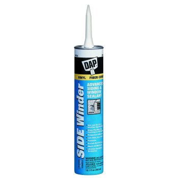 DAP 00804 Siding and Window Sealant, Clay, 24 hr Curing, -35 to 140 deg F, 10.1 oz Cartridge