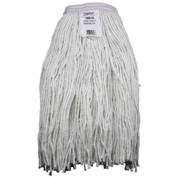 Zephyr Z-Ray 10632 Mop Head, 32 oz Headband, Synthetic, White