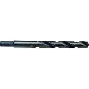 Irwin 67826 Jobber Drill Bit, 13/32 in Dia, 5-1/4 in OAL, Spiral Flute, 2-Flute, 13/32 in Dia Shank, Reduced Shank