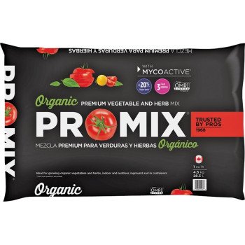 Pro-Mix 1010051RG Vegetable and Herb Mix, 1 cu-ft Coverage Area