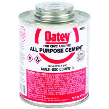 Harvey 30834 Cement, 16 oz, Liquid, Clear/Milky