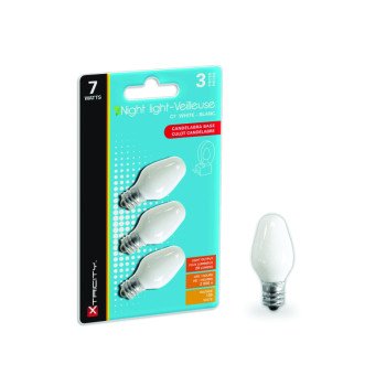 1-63099 BULB NITE LITE C77W WH