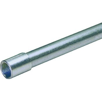 Allied Tube & Conduit 103051 Conduit, 1/2 in, 10 ft L, Steel, Galvanized