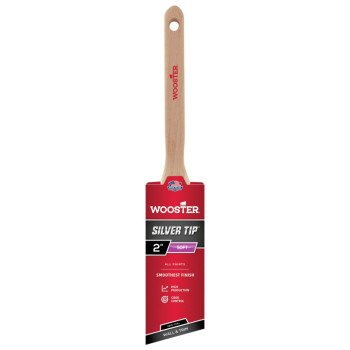 Wooster 5228-2 Paint Brush, 2 in W, Semi-Oval Brush, Polyester Bristle, Sash Handle