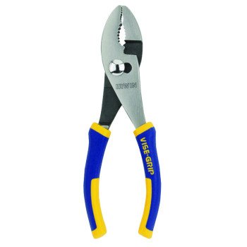 Irwin 2078406 Slip Joint Plier, 6 in OAL, ProTouch Handle, 1-5/32 in W Jaw, 1-1/8 in L Jaw