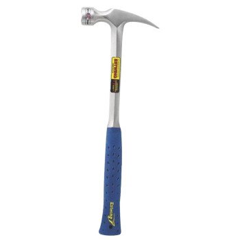 Estwing E3-28SM Hammer, 28 oz Head, Framing, Rip Claw, Milled Head, Steel Head, 16 in OAL