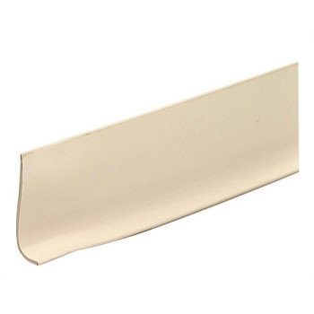 M-D 75630 Wall Base, 4 ft L, 2-1/2 in W, Vinyl, Almond