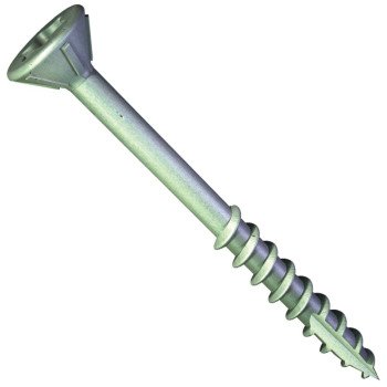 Grabber Construction G6150GB Deck Screw, #6 Thread, 1-1/2 in L, Coarse Thread, Flat Head, Star Drive, QuickGrab Point