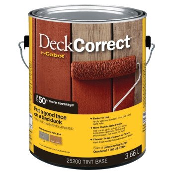 Cabot Deck Correct 25200 Series 142.0025200.007 Deck Stain, Liquid, 1 gal, Can