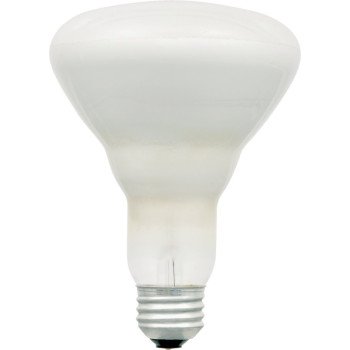 Sylvania 10078 Halogen Bulb, 50 W, Medium E26 Lamp Base, BR30 Lamp, White Light, 585 Lumens, 2800 K Color Temp