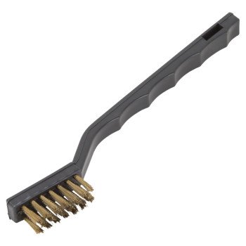 ProSource PB-57130-B3L Wire Brush, Brass Bristle, 1/2 in W Brush, 7 in OAL