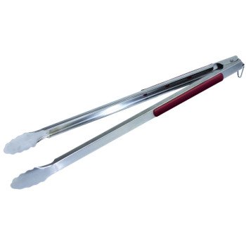 GrillPro 40269 Grill Tongs, 20 in L, Stainless Steel