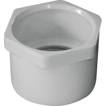 IPEX 435656 Reducing Bushing, 1-1/2 x 1-1/4 in, Spigot x Socket, White, SCH 40 Schedule, 150 psi Pressure