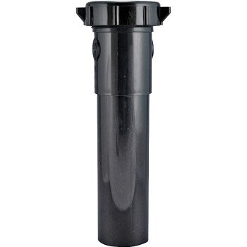 Plumb Pak PP55-2B Pipe Extension Tube, 1-1/2 in, 6 in L, Slip-Joint, Plastic, Black