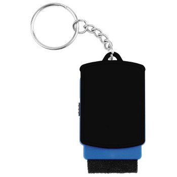 Hy-Ko KC635 Key Chain With LED Light, Plastic Case