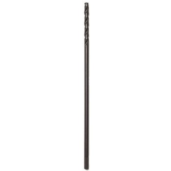 Milwaukee 48-89-2770 Drill Bit, 1/8 in Dia, 12 in OAL, Parabolic Flute, 1/4 in Dia Shank, Flat Shank