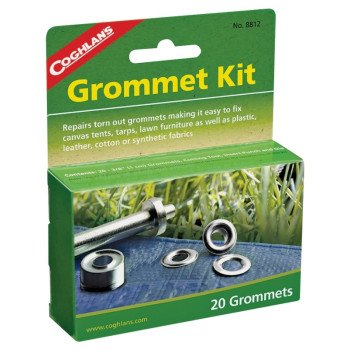 COGHLAN'S 8812-C Grommet Kit, Iron, Nickel-Plated