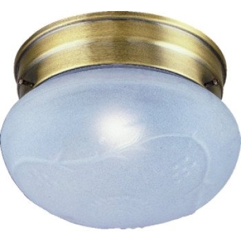 Boston Harbor F14AB01-8063-3L Single Light Round Ceiling Fixture, 120 V, 60 W, 1-Lamp, A19 or CFL Lamp