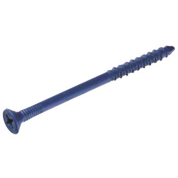 Tapcon 28395 Concrete Screw Anchor, 1/4 in Dia, 3-3/4 in L, Steel, Climaseal