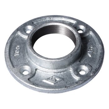 ProSource 27-2G Floor Flange, 2 in, 5.2 in Dia Flange, FIP, 4-Bolt Hole, 0.31 in, 8 mm in (mm) Dia Bolt Hole