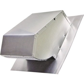 Lambro 116 Roof Cap, Aluminum, For: Up to 7 in Round Ducts