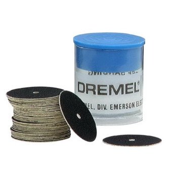 Dremel 411 Sanding Disc, 180 Grit, Coarse, Emery Cloth Abrasive