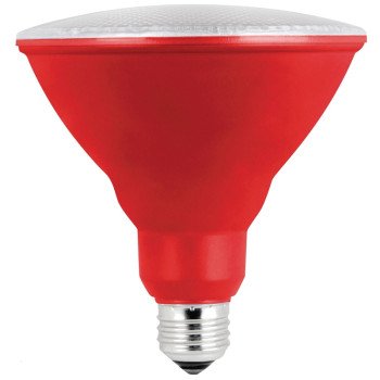 Feit Electric PAR38/R/10KLED/BX LED Bulb, Flood/Spotlight, PAR38 Lamp, E26 Lamp Base, Red Light