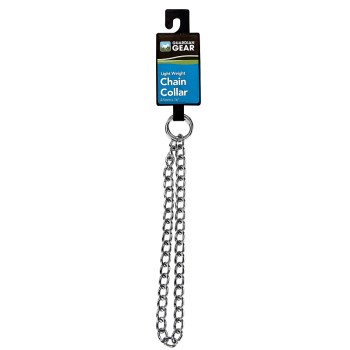 PetEdge 12916 Choke Chain Collar, 16 in L Collar, 2.5 mm W Collar