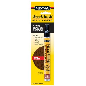 Minwax 63487000 Touch-Up Marker, Dark Walnut, Liquid, 0.33 oz