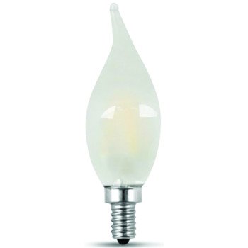 Feit Electric BPCFF60/827/LED/2 LED Lamp, Decorative, Flame Tip Lamp, 60 W Equivalent, E12 Lamp Base, Dimmable