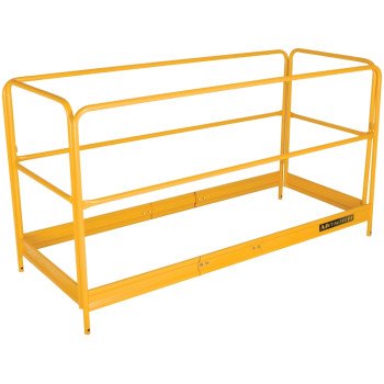 Metaltech Jobsite Series I-CISGRJP Guardrail System, Steel, Powder-Coated