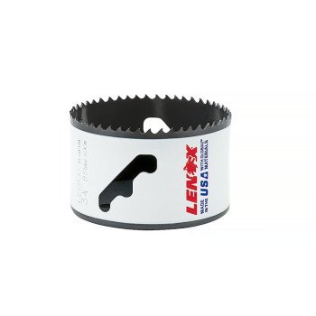 Lenox Speed Slot 3005252L Hole Saw, 3-1/4 in Dia, 1-7/8 in D Cutting, 4/5 TPI, Bi-Metal Cutting Edge