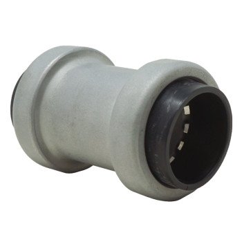 Southwire SIMPush 65070303 Conduit Coupling, 1/2 in Push-In, 1.1 in OD, Metal, 20/PK